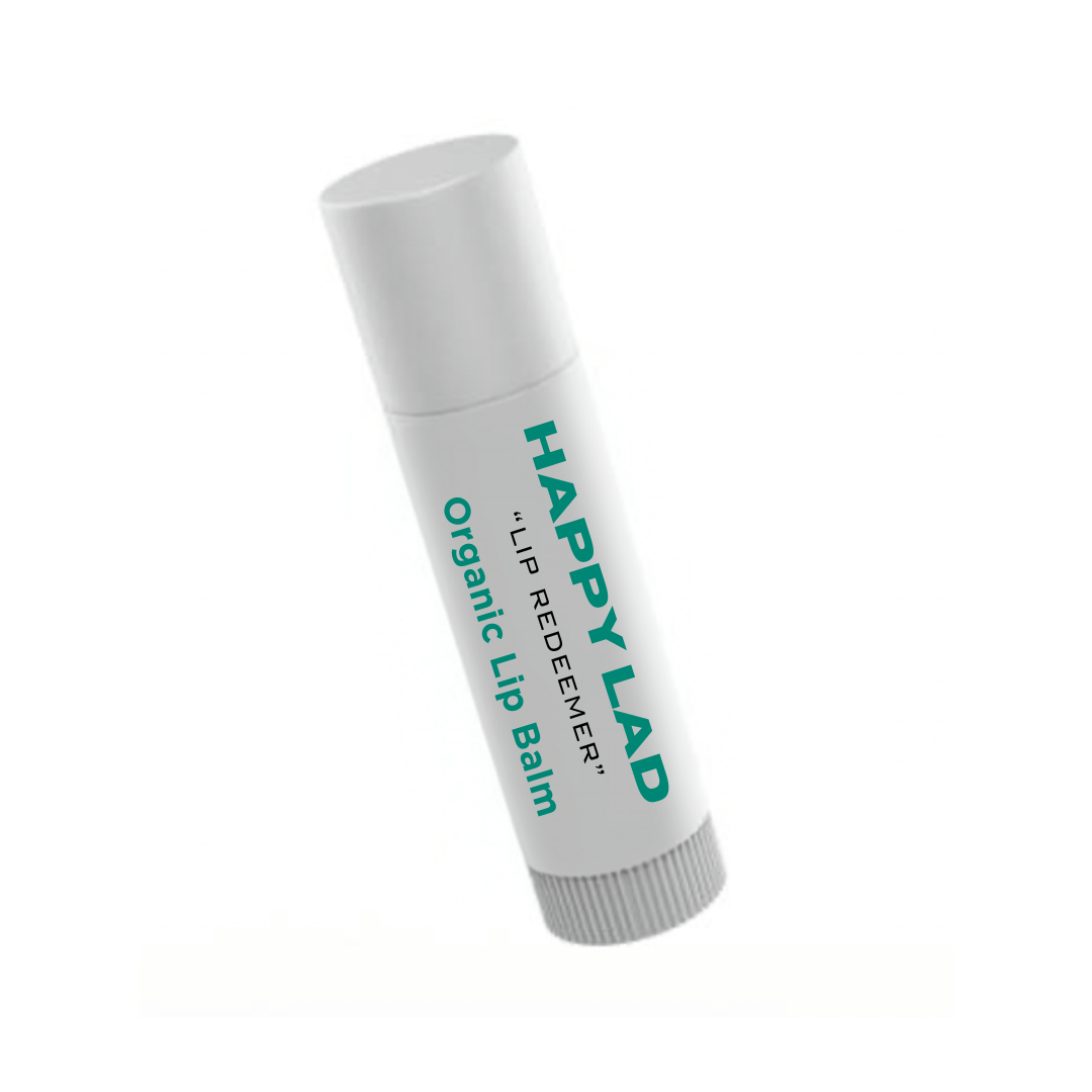 Organic Lip Balm (The Lip Redeemer) save your lips from Happy Lad